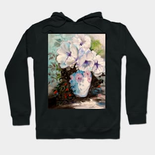 White Poppies Hoodie